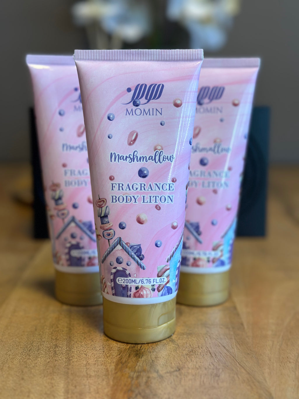 Momin Marshmallow Blush Body Lotion 200 ml